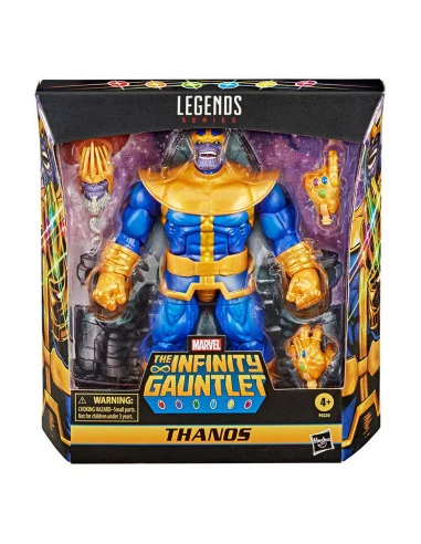 es::Marvel Legends Series Figura Thanos The Infinity Gauntlet Deluxe 18 cm