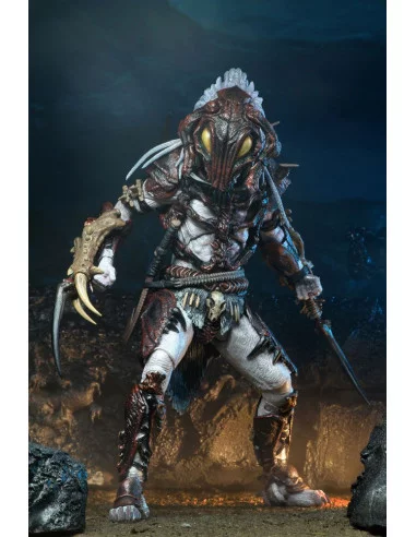 es::CAJA DAÑADA. Predator Figura Ultimate Alpha Predator 100th Edition 20 cm