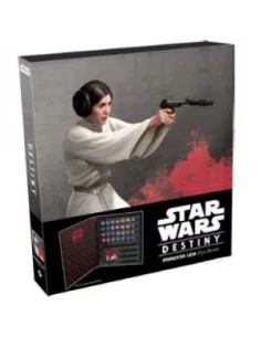 es::Star Wars Destiny. Carpeta para dados Princesa Leia
