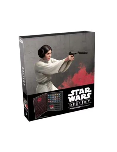 es::Star Wars Destiny. Carpeta para dados Princesa Leia