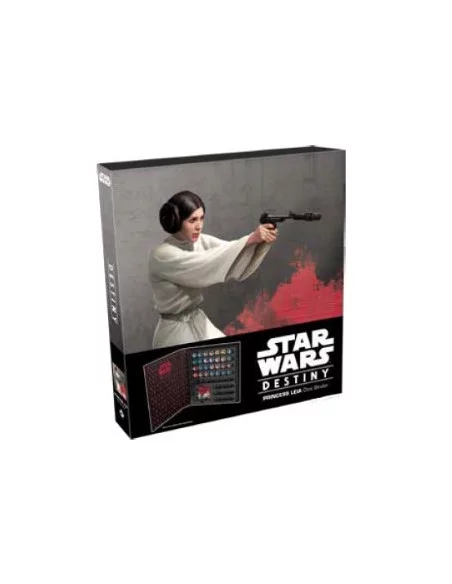es::Star Wars Destiny. Carpeta para dados Princesa Leia