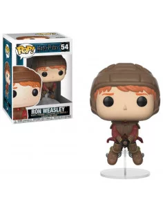es::Harry Potter POP! Movies Vinyl Figura Ron on Broom