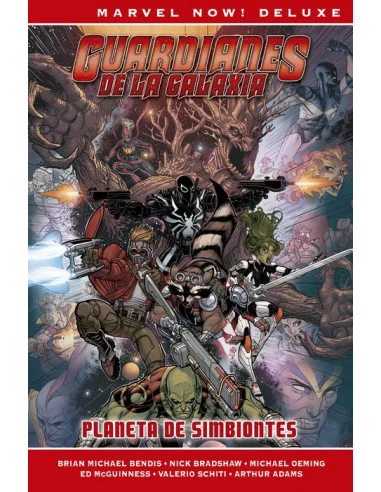 es::Guardianes de la Galaxia de Brian M. Bendis 02. Planeta de simbiontes - Cómic Marvel Now! Deluxe