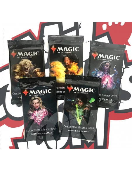 es::Magic the Gathering Colección Básica 2019 1 sobre en castellano