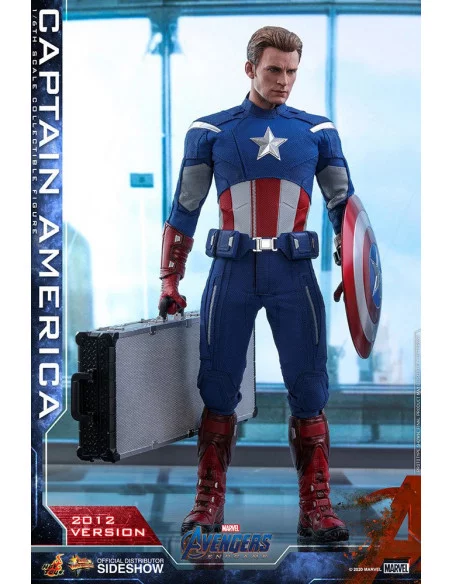 es::Vengadores: Endgame Figura 1/6 Captain America 2012 Hot Toys 30 cm