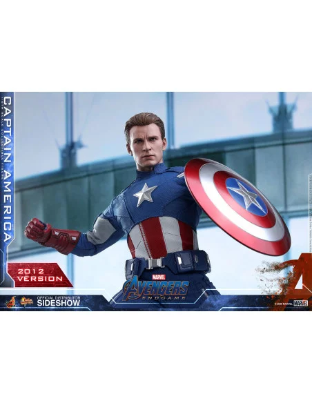 es::Vengadores: Endgame Figura 1/6 Captain America 2012 Hot Toys 30 cm