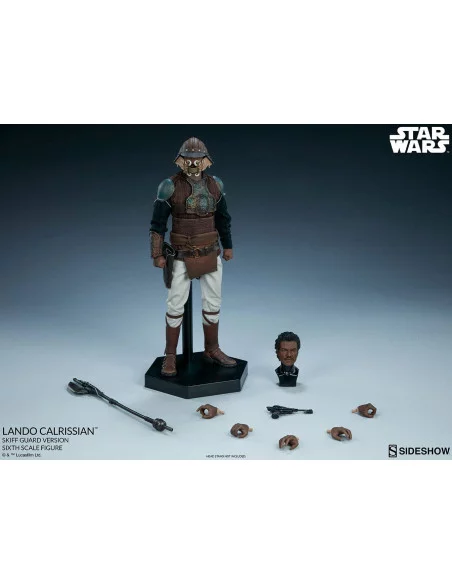 es::Star Wars Episode VI Figura 1/6 Lando Calrissian Skiff Guard Version Sideshow 30 cm