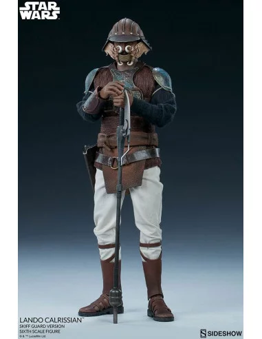 es::Star Wars Episode VI Figura 1/6 Lando Calrissian Skiff Guard Version Sideshow 30 cm