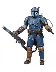 es::EMBALAJE DAÑADO. Star Wars The Mandalorian Black Series Figura Deluxe Heavy Infantry Mandalorian Exclusive 15 cm