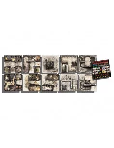 es::Zombicide: Black Plague. Extra tiles pack 2