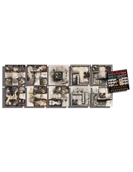 es::Zombicide: Black Plague. Extra tiles pack es::Zombicide: Black Plague. Extra tiles pack