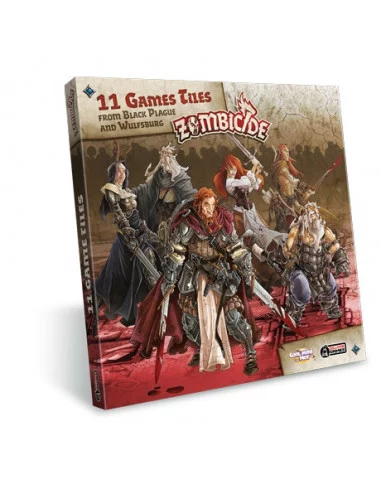 Zombicide: Black Plague. Extra tiles pack-10