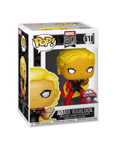 es::Marvel 80th POP! Marvel Vinyl Figura Adam Warlock 9 cm