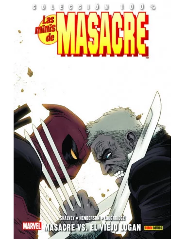 es::Las Minis de Masacre 12. Masacre Vs. El viejo Logan Cómic 100% Marvel