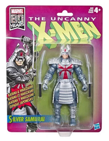es::Marvel Legends X-Men Retro Figura Silver Samurai 15 cm