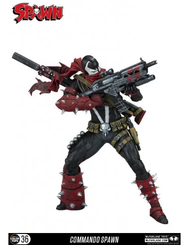 es::Spawn Figura Color Tops Commando Spawn 18 cm