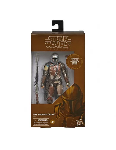 es::Star Wars The Mandalorian Black Series Figura The Mandalorian Carbonized Collection 15 cm.