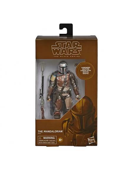es::Star Wars The Mandalorian Black Series Figura The Mandalorian Carbonized Collection 15 cm.