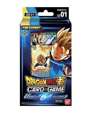 es::Dragon Ball Super Card Game: Universe 6 Asailants - Expert Deck