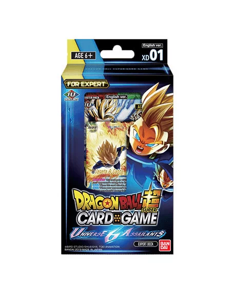 es::Dragon Ball Super Card Game: Universe 6 Asailants - Expert Deck