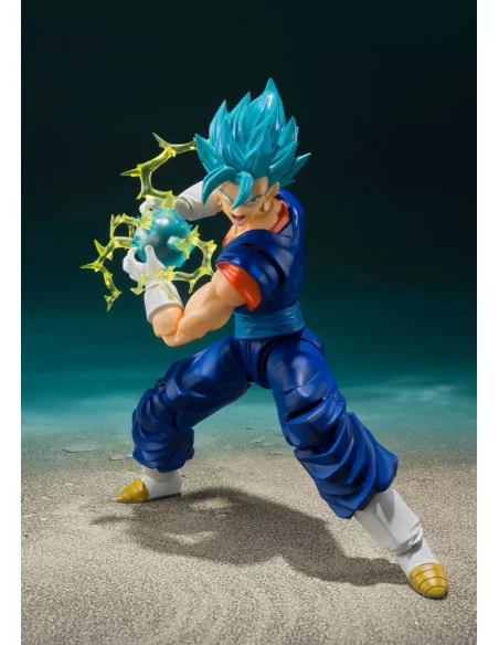 es::Dragon Ball Super Figura S.H. Figuarts Super Saiyan God Super Saiyan Vegetto Super 14 cm