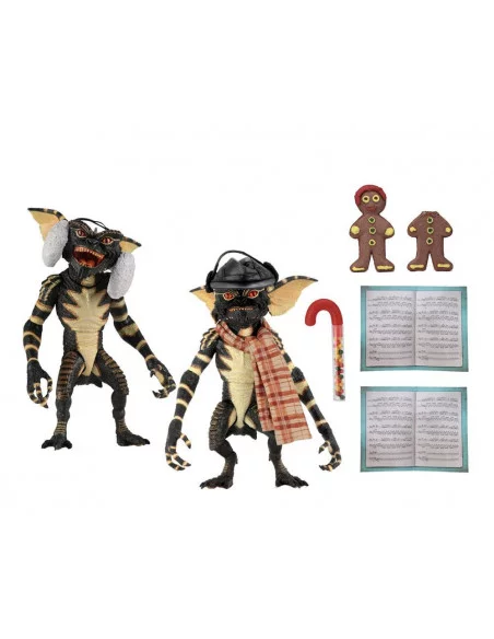 es::Gremlins Pack de 2 Figuras Christmas Carol Winter Scene Set 2 15 cm
