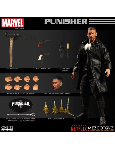 es::Marvel Universe Figura 1/12 Punisher TV Series 17 cm es::Marvel Universe Figura 1/12 Punisher TV Series 17 cm