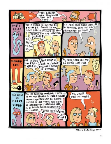 es::Ángel Sefija y sigue en sus trece