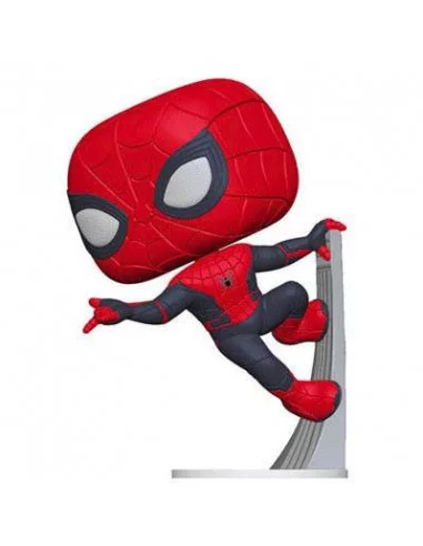 es::Spider-Man: Far From Home POP! Movies Vinyl Spider-Man Upgraded Suit 9 cm