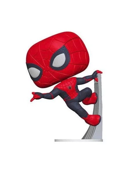 es::Spider-Man: Far From Home POP! Movies Vinyl Spider-Man Upgraded Suit 9 cm