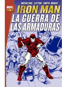 es::Iron Man: La Guerra de las Armaduras Cómic Marvel Gold