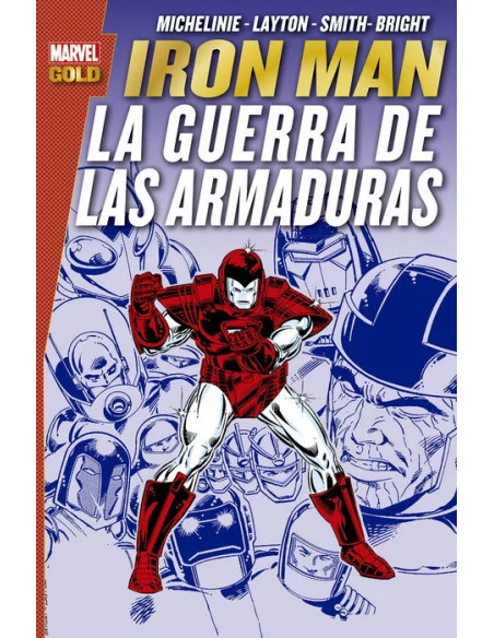 es::Iron Man: La Guerra de las Armaduras Cómic Marvel Gold