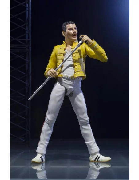 es::Queen Figura 14 cm Freddie Mercury S.H. Figuarts