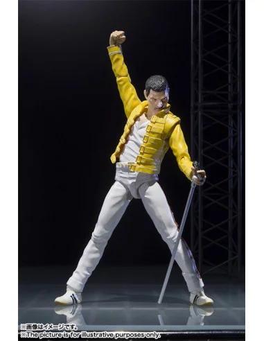 es::Queen Figura 14 cm Freddie Mercury S.H. Figuarts