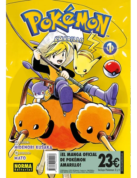 es::Pokémon Amarillo 1 y 2 Pack de Iniciación