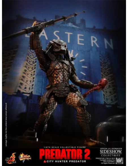 es::City Hunter Predator. Figura 1/6 Hot Toys Depredador 2