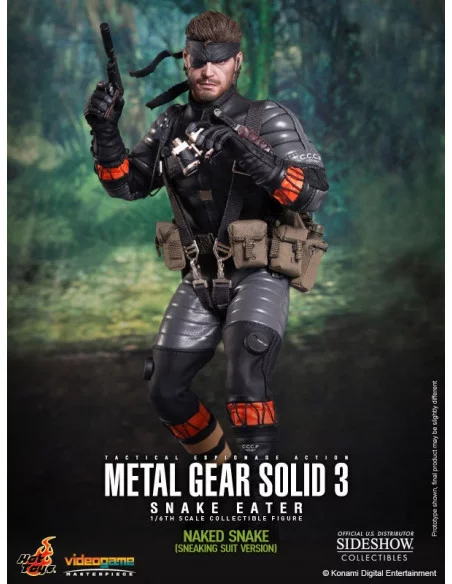 es::Naked Snake - Figura 1/6 Hot Toys Metal Gear Solid 3