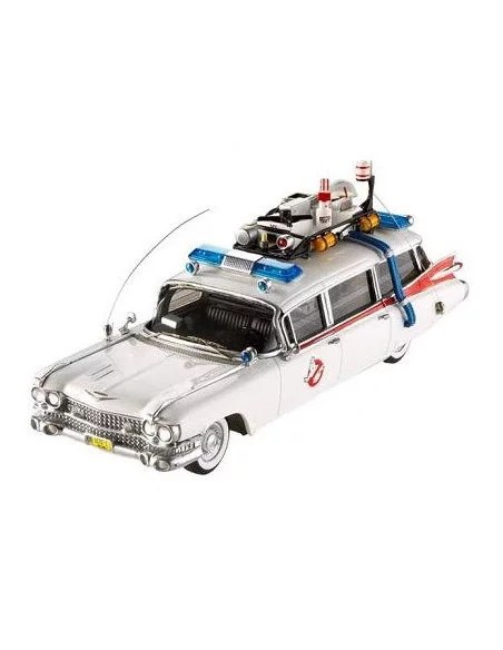 es::Ghostbusters 1:18 Scale DieCast Model ECTO-1 1959 Cadillac Los Cazafantasmas