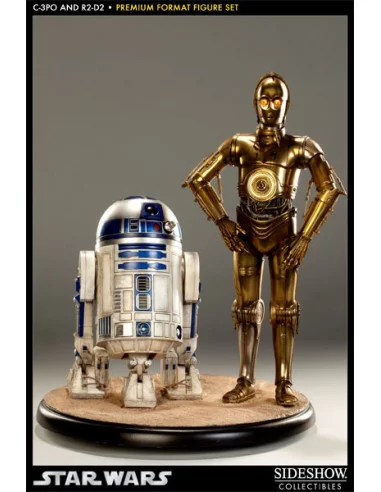 es::Star Wars: C-3Po & R2-D2 Premium Format Figure Sideshow