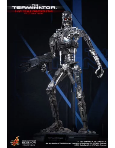 es::The Terminator: T-800 Endoskeleton - Figura 1/4 Hot Toys