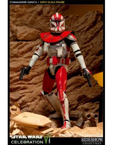 es::Clone Commander Ganch Celebration Exclusive - Figura 1/6 Sideshow Star Wars
