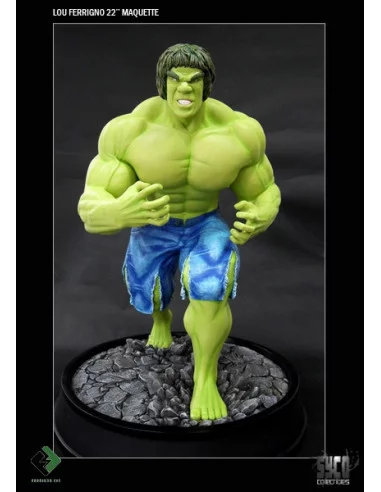 es::The Incredible Hulk Maquette: Lou Ferrigno Hulk Gamma Glow Version