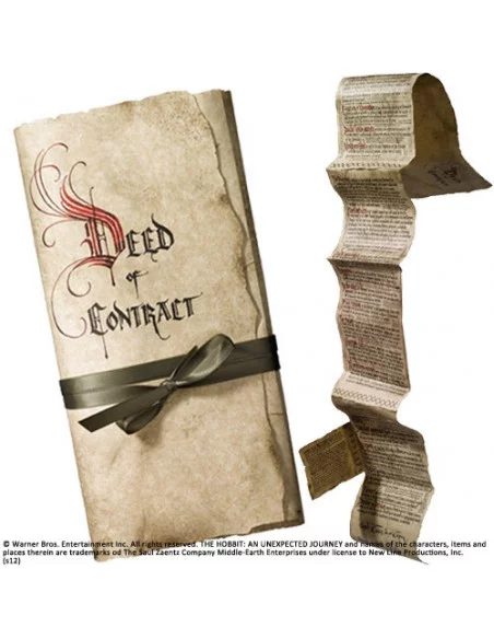 es::El Hobbit Réplica 1:1 Contrato De Bilbo
