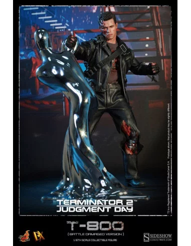 es::T-800 Battle Damaged - Figura 1/6 Hot Toys Dx Terminator 2
