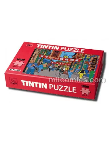es::Puzzle Tintín: Calle De Shanghai