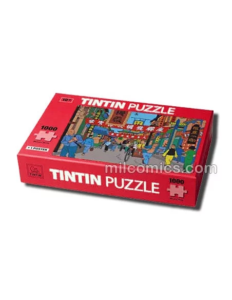 es::Puzzle Tintín: Calle De Shanghai