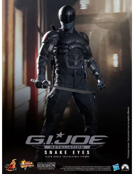 es::G.I.Joe Retaliation: Figura 1/6 Snake Eyes Hot Toys