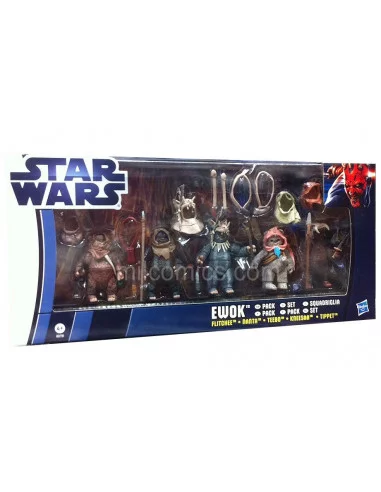 es::Star Wars Ewok Pack. 5 Figuras Hasbro