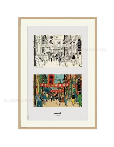 es::Litografía Tintín: Ricksaw