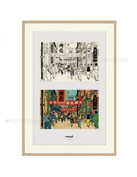 es::Litografía Tintín: Ricksaw